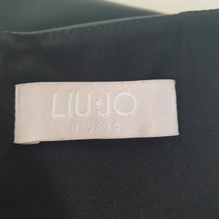 Liu Jo Gonna Similpelle Trapezio Nera
