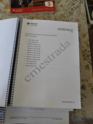 selectiv.  Química y Matemáticas  resolucionprobls