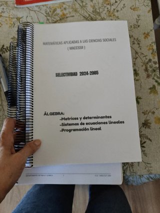 selectiv.  Química y Matemáticas  resolucionprobls