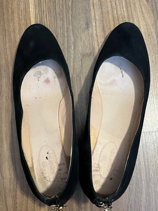 Zapatos planos Shilavure negros mujer
