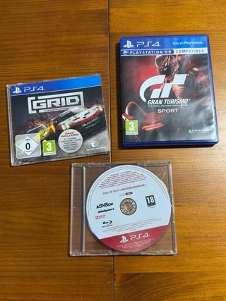 PS4 500GB + Mando Raptor + 3 Juegos