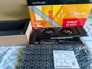 Sapphire RX 7800 XT 16GB Tarjeta Gráfica