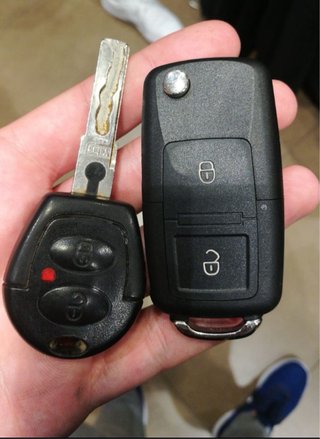 Llave completa seat, vw , skoda