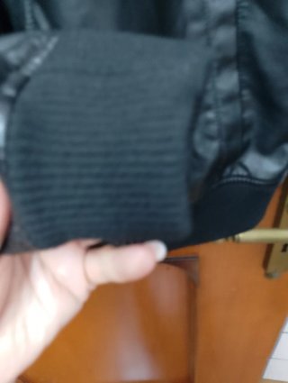 Giubbino Bata similpelle nero Uomo Tg M