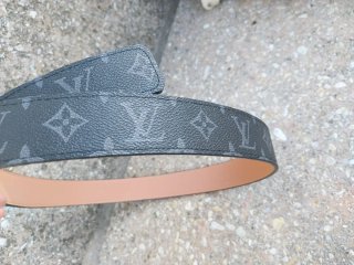 Cintura Louis Vuitton monogram nera