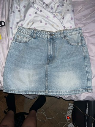Falda vaquera azul Primark
