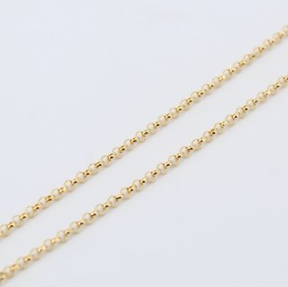 Cadena de oro de 18k. Peso: 4.61 gr.