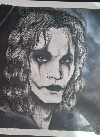 Dibujo El Cuervo - Arte Original