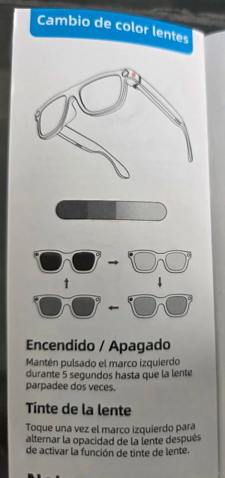 Gafas inteligentes AI Pro
