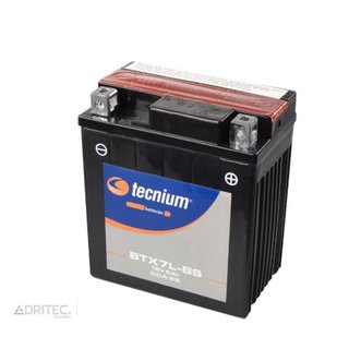 BATERÍA BTX7L-BS YTX7L-BS HONDA KAWASAKI YAMAHA SUZUKI TECNIUM