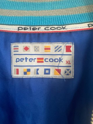 Chaqueta Bomber Peter Cook Azul Talla XL