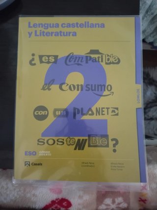 Libro de texto de Lengua castellana y Literatura