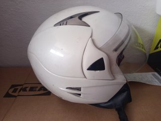Casco Shiro Jet Blanco