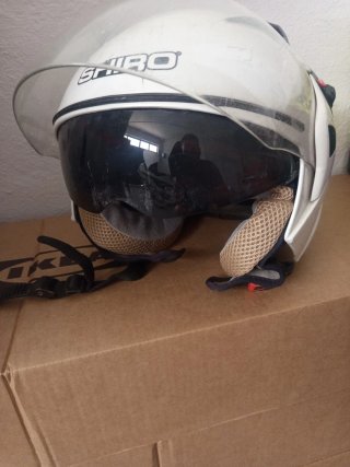 Casco Shiro Jet Blanco