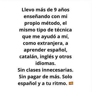 Clases online de Español