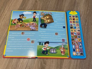 Libro Paw Control TESORO DE LOS CUENTOS CON SONIDO