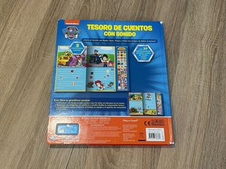 Libro Paw Control TESORO DE LOS CUENTOS CON SONIDO