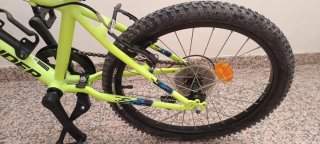 Bicicleta infantil Rockrider con marchas