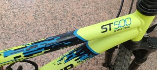 Bicicleta infantil Rockrider con marchas