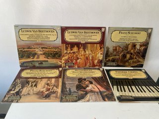 LPs Clásicos: Beethoven, Schubert, Chopin