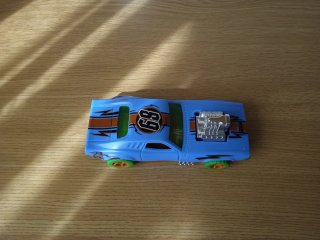 Coche Hot Wheels Montable Azul
