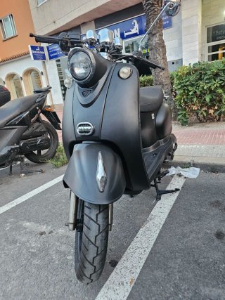 LML 150QT-3 Scooter Negra cambio