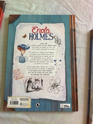 Colección Enola Holmes del 1 al 4 en formato comic
