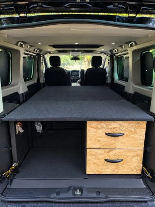 Mueble Cama Camper Renault Trafic