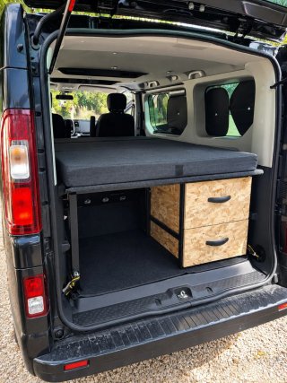 Mueble Cama Camper Renault Trafic