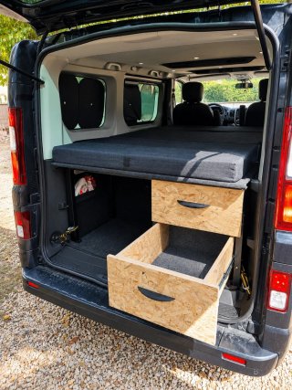 Mueble Cama Camper Renault Trafic