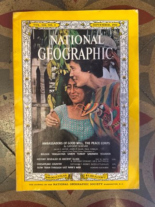 2 revistas National Geographic (1962,1964)