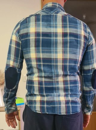 Camisa G-Star RAW cuadros hombre talla pequeña