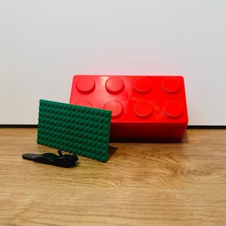 2.400 pezzi di blocchi tipo LEGO con scatola di al
