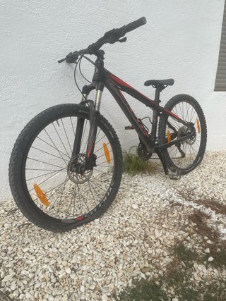 Bicicleta Scott MTB Negra/Roja