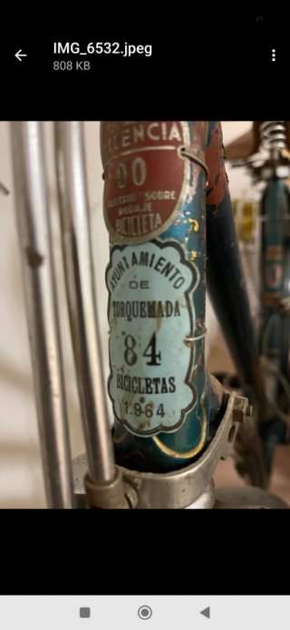 Bicicleta BH Special 1960