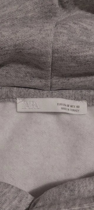 Felpa Zara Grigia Taglia M