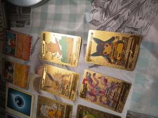 Cartas Pokémon Doradas