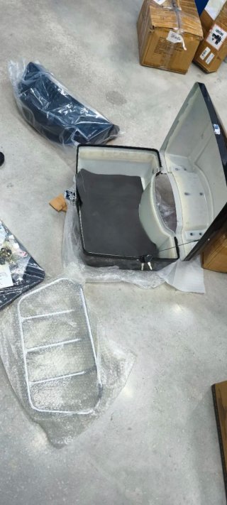 Maleta para moto negra