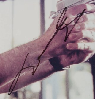 Foto Pulp Fiction Firmada John Travolta (PSA+JSA)