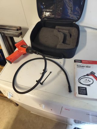 Cámara de inspección RIDGID SeeSnake micro