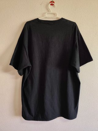 Camiseta XL Negra con Diseño de Baterista