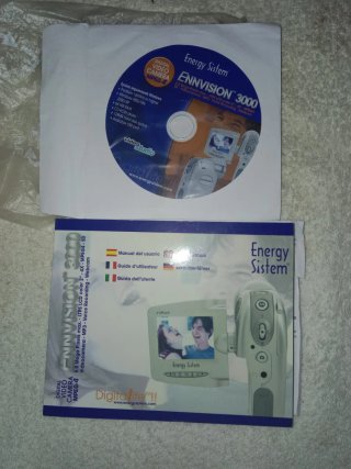 Cámara de Video Energy Sistem MPEG-4 SD