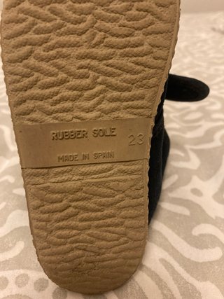 Botas forradas niño azul