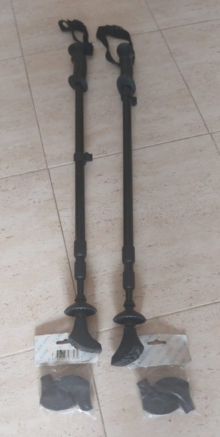Bastones de trekking telescópicos