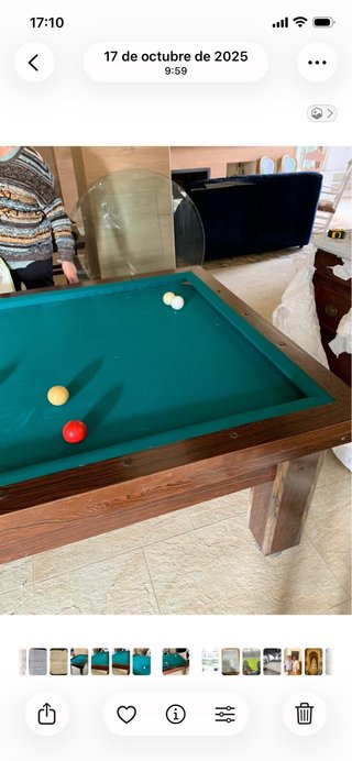 Mesa de billar profesional de carambola