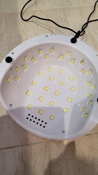 Lámpara Uñas LED/ UV Blanca