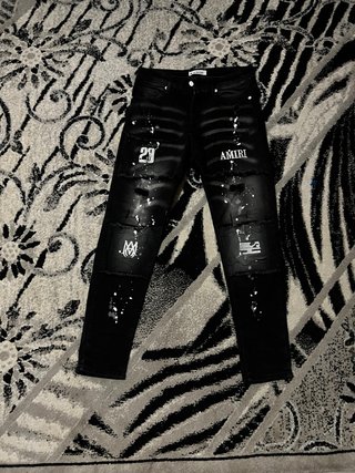 Jeans Amiri Neri Taglia M