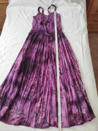 Vestido largo morado/lila