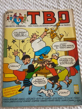 Revista TBO. Número 4. 1986