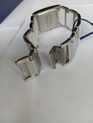 Reloj Festina Cerámico Blanco y Plateado